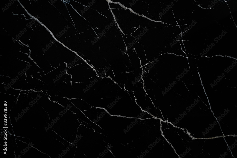 black marble slab with streaks for facing, landscape, interior.