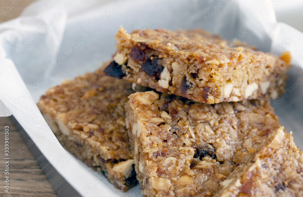 Oatmeal bars flap jack fruit nuts seeds healthy snacks Oatmeal bars flap jack fruit nuts seeds healthy snacks