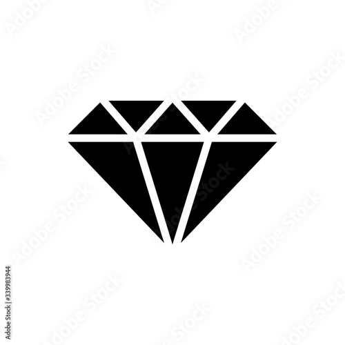 Diamond icon. sign design