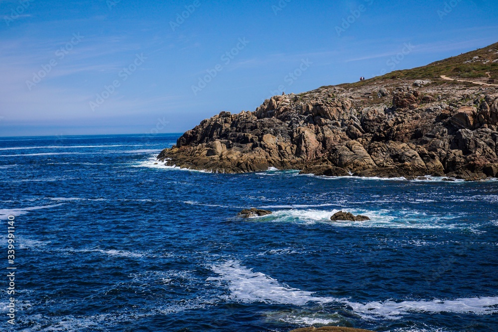 Cliffs of Galicia on the Atlantic Sea Cliffs of Galicia on the Atlantic Sea