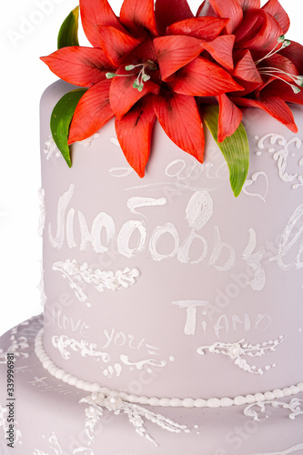 Holiday cakes for holidays, banquets and weddings
 photo