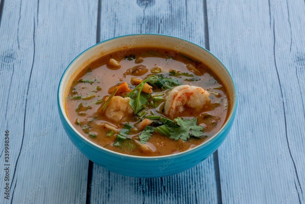 Thai Spicy Shrimp Soup Thai Spicy Shrimp Soup