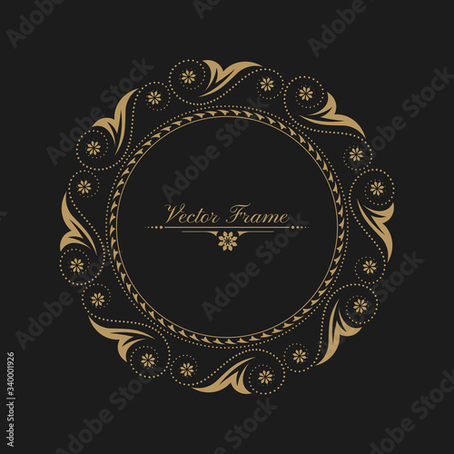 Circular arabic pattern