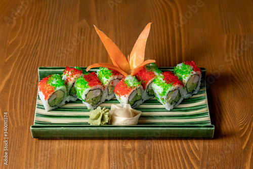 Asian Traditional Food Kyoto California Roll Sushi