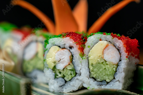 Asian Traditional Food Kyoto California Roll Sushi