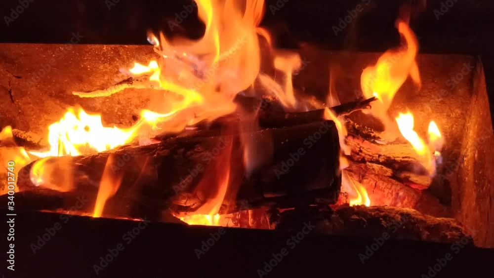 Shooting fire in nature at night. Live shooting of a beautiful flame. Shooting fire in nature at night. Live shooting of a beautiful flame.