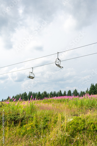 Ski Lift Landscape