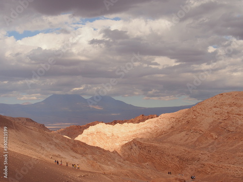 Moon Valley in the Atacama Desert, San Pedro de Atacama, Chile