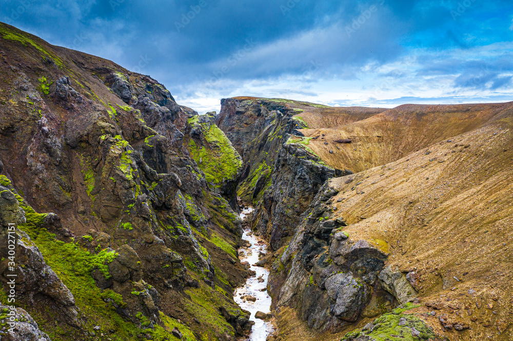 Islandia z lotu ptaka
