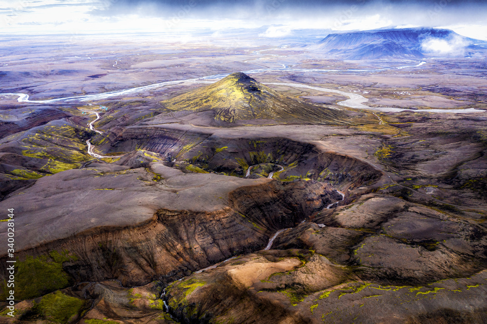 Islandia z lotu ptaka