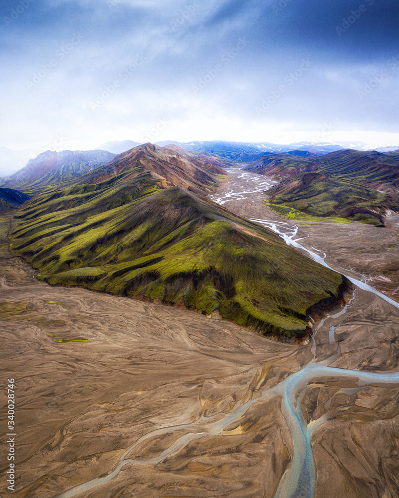 Islandia z lotu ptaka