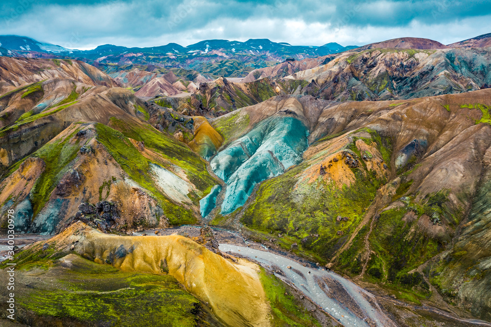 Islandia z lotu ptaka