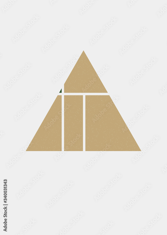Mondrian style art colorful logo design illustration Mondrian style art colorful logo design illustration