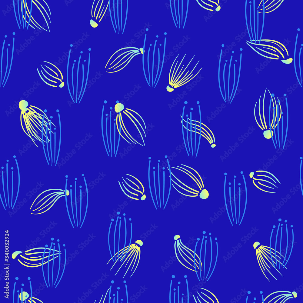Blue sea abstract pattern Blue sea abstract pattern