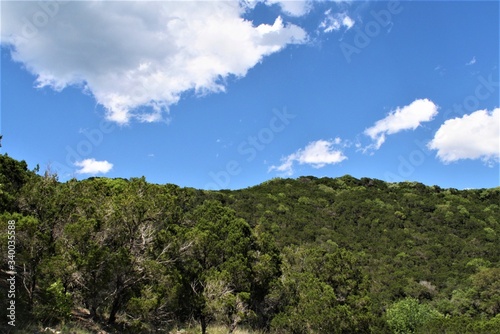 Hill country in Texas