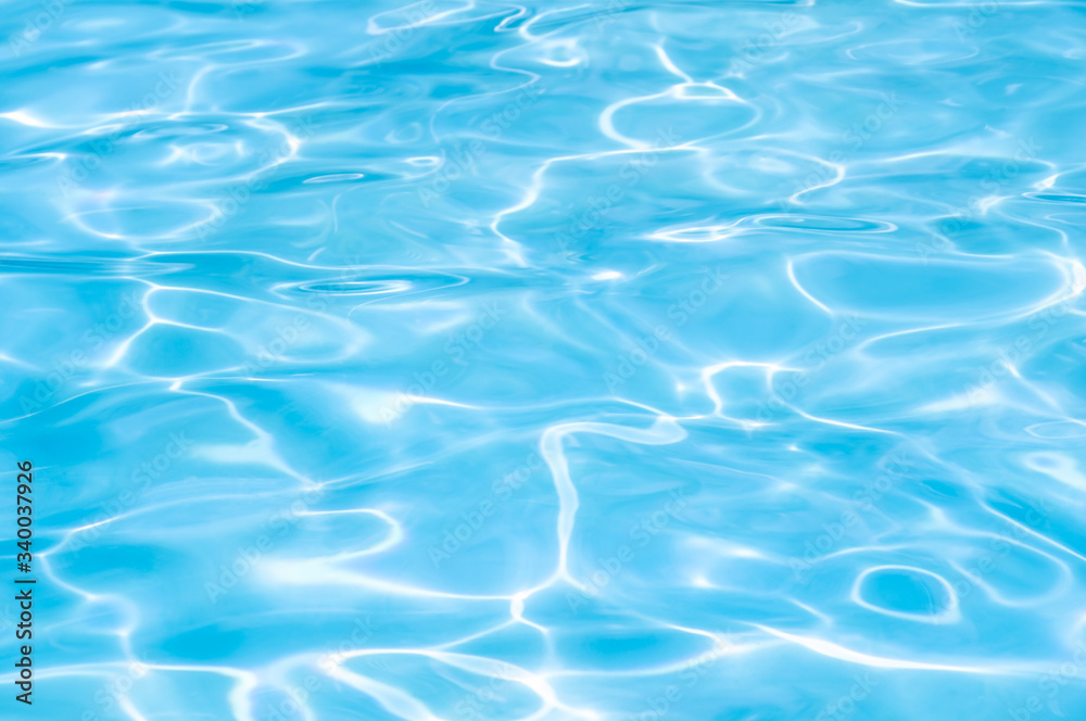 Pool water ripple