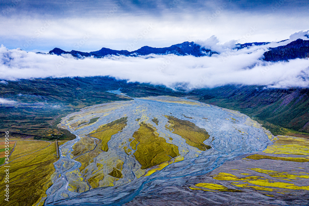 Islandia z lotu ptaka