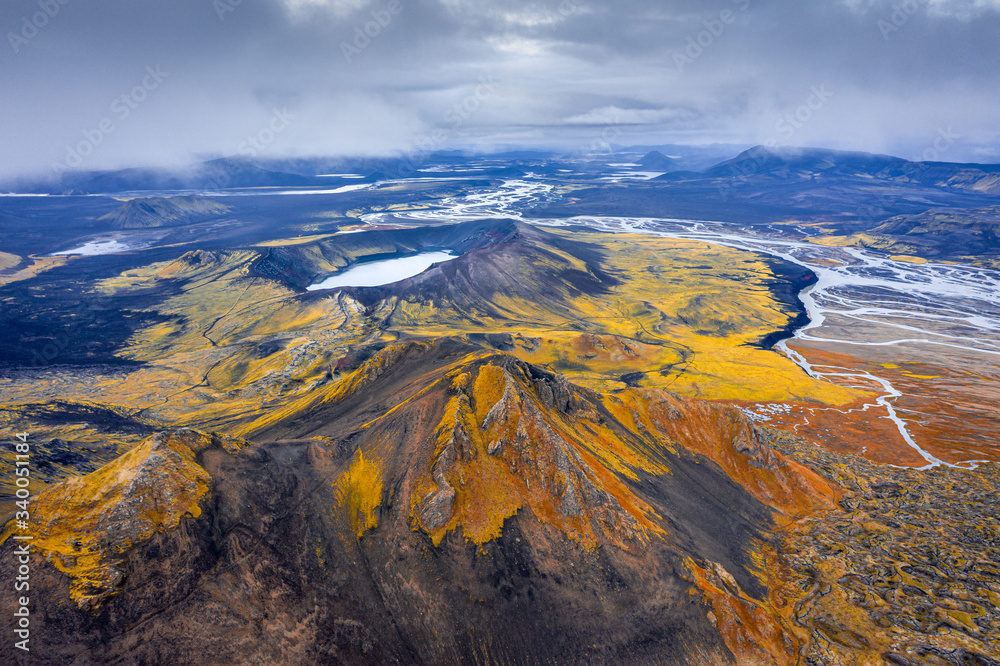 Islandia z lotu ptaka