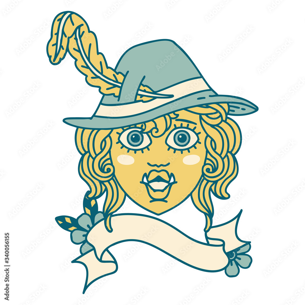 orc bard character illustration orc bard character illustration