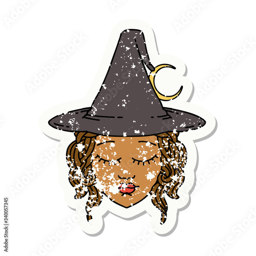 human mage character illustration