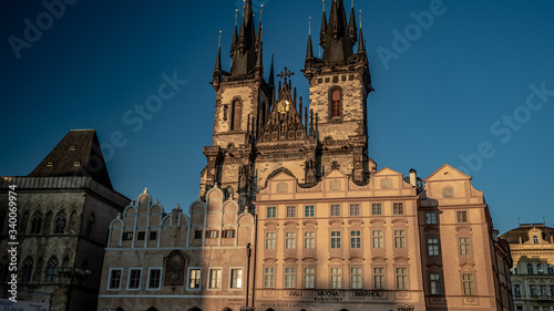 Photography Old Town square in Prague Czechia