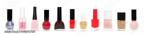 nail polish in a row