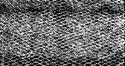 Snakeskin pattern imitation. Lines and spots structural texture. Cool and artsy faux leather background. Abstract vector illustration. Black isolated on white. EPS10 