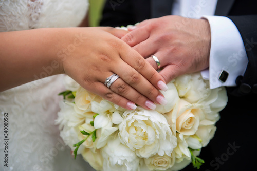 Wedding Ring and flowers
