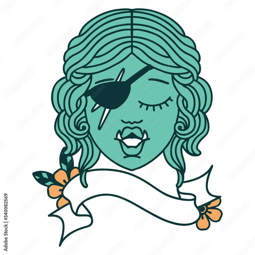 orc rogue character face illustration orc rogue character face illustration