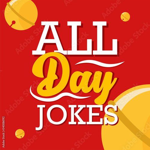 April fools day poster