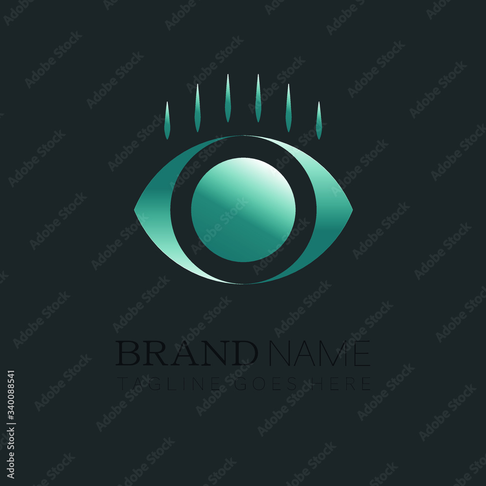 Eye abstract vector template design emblem logo, Business technology universal idea, Vector illustration. Vector logo for company. Eye logo vector. Minimalism style. logo concept icon. Eye abstract vector template design emblem logo, Business technology universal idea, Vector illustration. Vector logo for company. Eye logo vector. Minimalism style. logo concept icon.