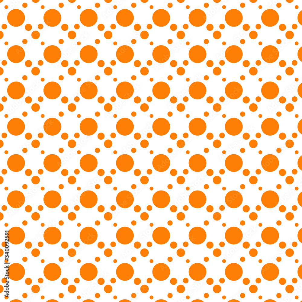 orange seamless pattern