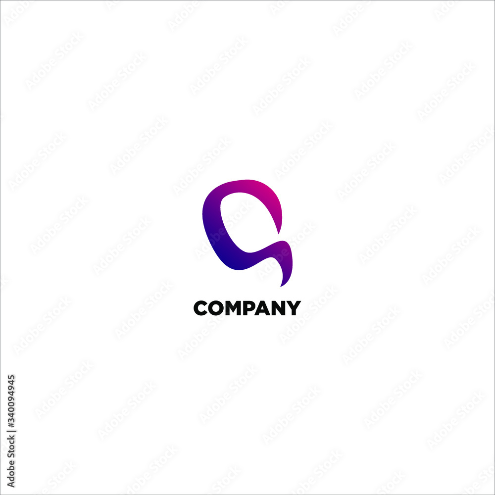 pink company logo vector