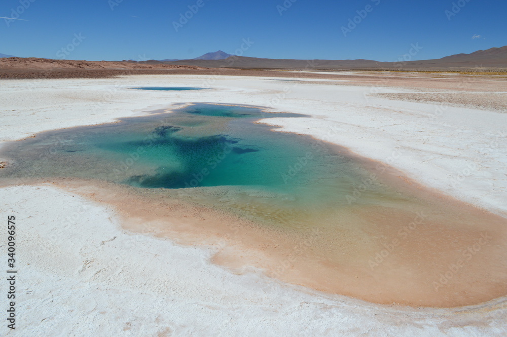 Sea eyes in Tolar Grande, Salta