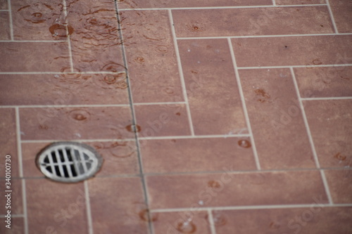 water tap on a wall