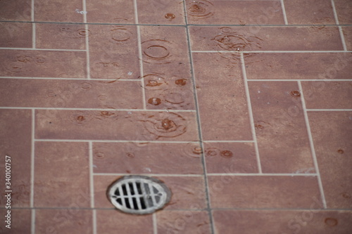 water tap in the pool