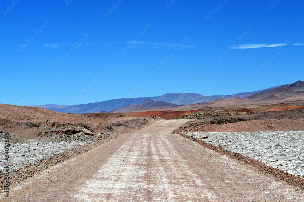 Arizaro salt flat in Salta province