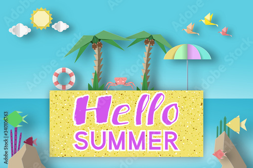 Hello Summer Fancy Origami ...