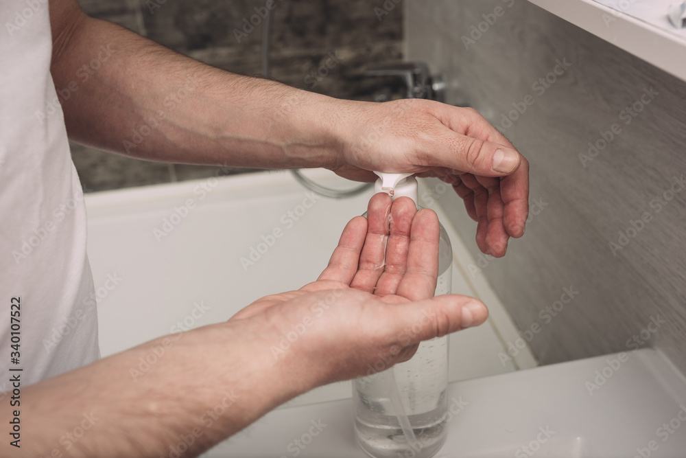 Washing hands rubbing with soap man for corona virus prevention, hygiene to stop spreading coronavirus.sanitiser, covid 19 Washing hands rubbing with soap man for corona virus prevention, hygiene to stop spreading coronavirus.sanitiser, covid 19