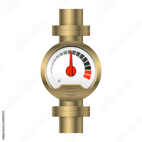 gauge meter pipe