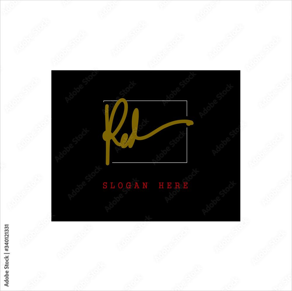 Signature logo, initial Signature logo, initial