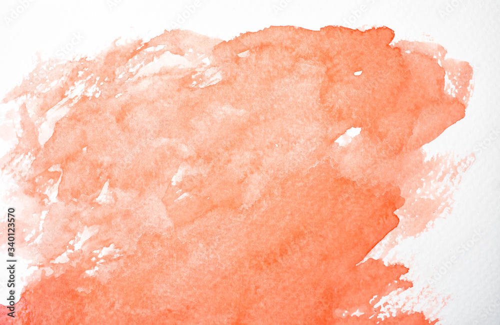Watercolor art on paper. Watercolor art on paper.