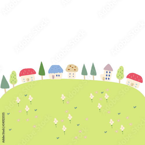 かわいい　街並み