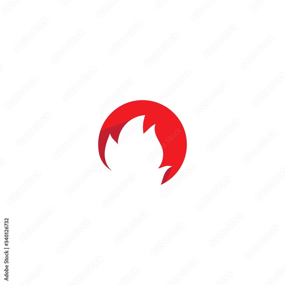 Fire flame Logo Fire flame Logo