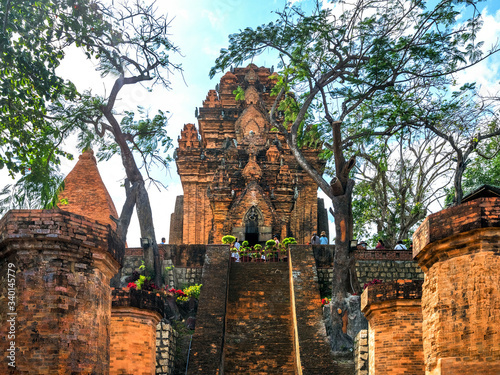 Ponagar or Thap Ba Po Nagar is a Cham temple tower near Nha Trang city in Vie...