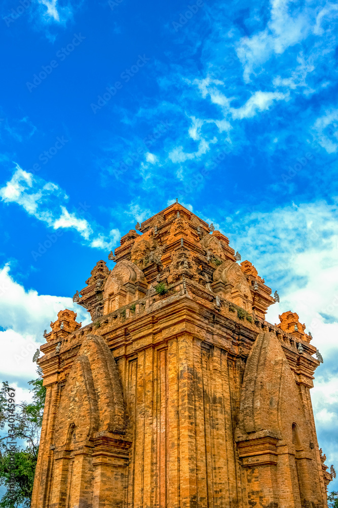 Ponagar or Thap Ba Po Nagar is a Cham temple tower near Nha Trang city in Vietnam