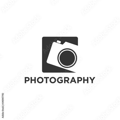 Creative Photography Concept Logo Design Template