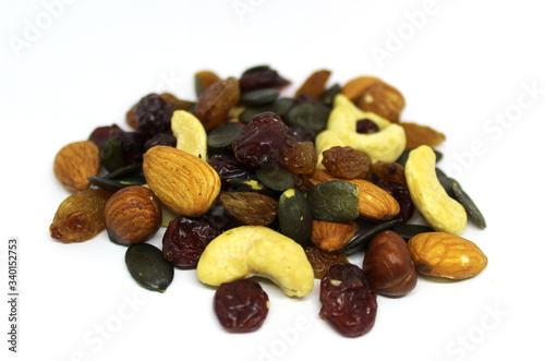 Student mix. Mixed nuts, berries and seeds.