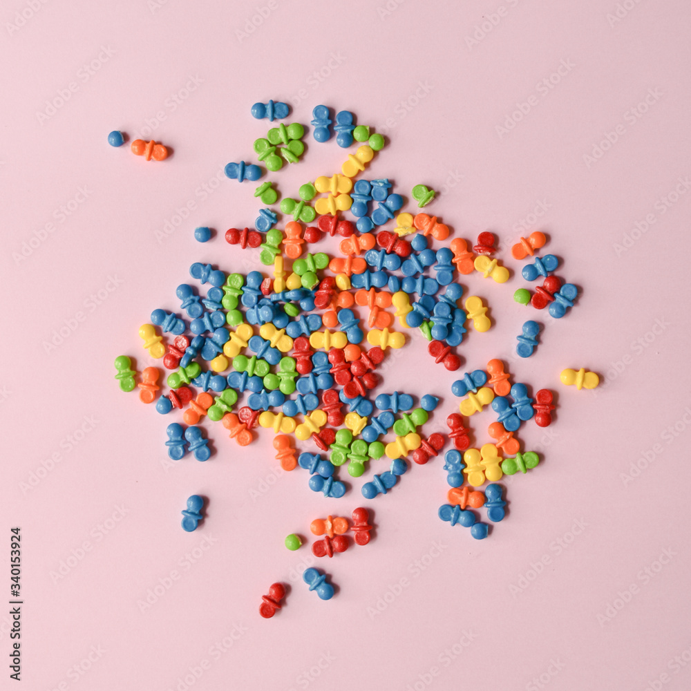 Flat lay image of sweets/lollies/candies. Perfect for lolly shop, candy shop, sweets shop. Flat lay image of sweets/lollies/candies. Perfect for lolly shop, candy shop, sweets shop.