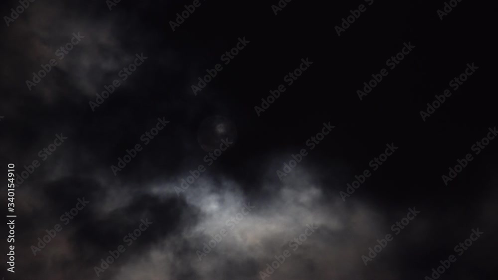 Timelapse full moon rise and moving cloud. Timelapse full moon rise and moving cloud.